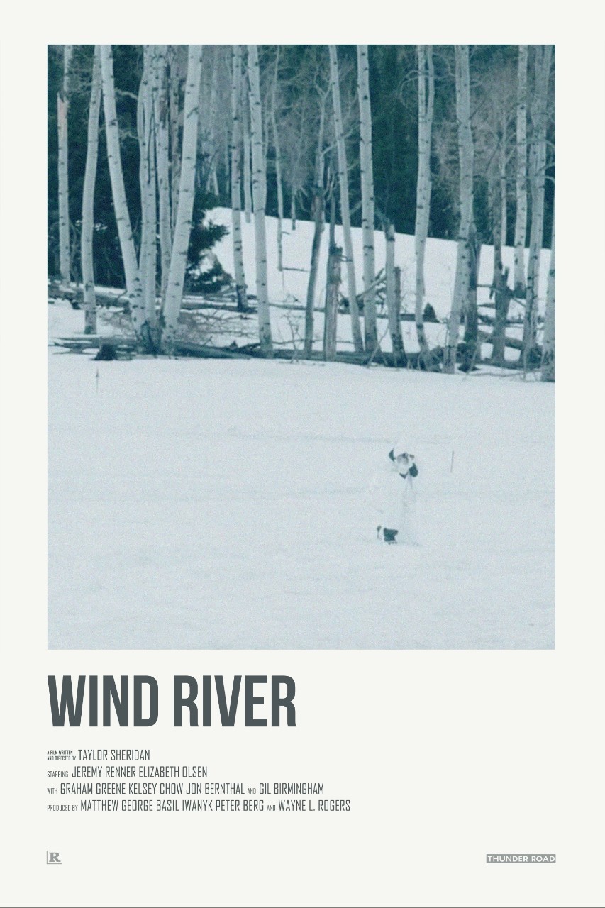 Wind River 2017 Movie Poster Print A0-A1-A2-A3-A4-A5-A6-MAXI 497