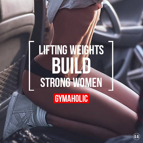 gymaaholic:  Girl, lift some weight !! http://www.gymaholic.co