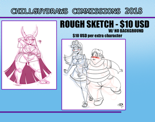 chillguydraws: chillguydraws:   chillguydraws:   COMMISSIONS ARE OPEN AGAIN! NOW 10 SLOTS AVAILABLE! Recently I’ve had to deal with some medical and regular bills pilling up, not to mention just coming back from vacation drained me a bit with the long