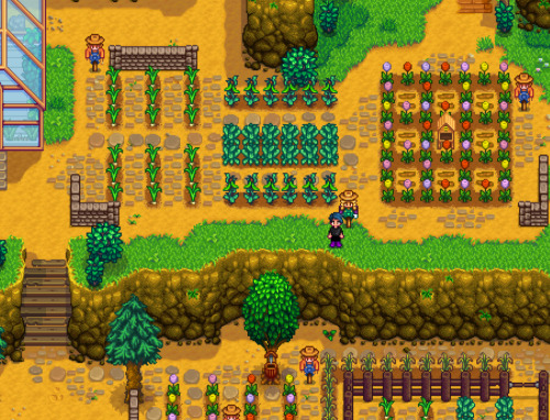 First time trying to work with a Mountain Farm I really like it #stardewvalley