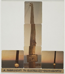 museumuesum:  Robert Frank  A Monument to Electricity + Photography, 1976 chromogenic prints, 35.4 x 31.3 cm