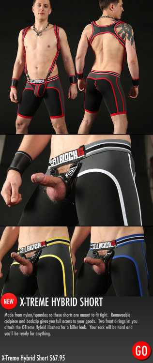 mr-s-leather:  X-Treme Hybrid Short