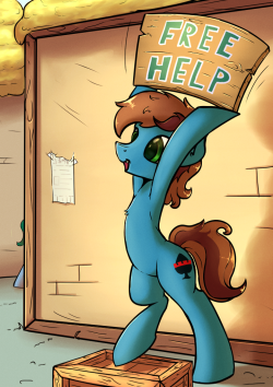 Askspades:subjectnumber2394:  Askspadesspades The Helping Pony! A Pony I Should Have