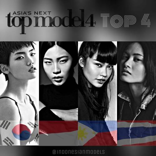 Top 4 of Asia’s Next Top Model cycle 4 Sang-In @sanginkim987 (S. Korea) Patricia @patriciagouw