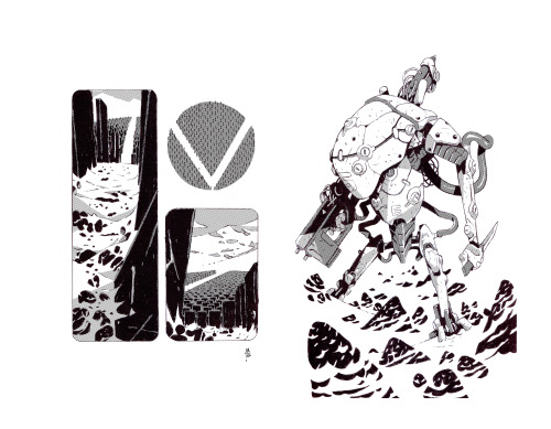Some designs of a comic I&rsquo;m doing for TAPE MAGAZINE.Giveaway Souls V - Written by the geni