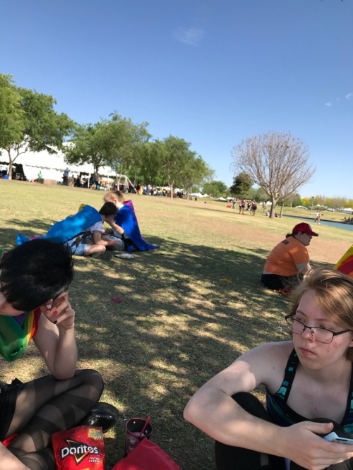 the biggest Desert Gay mood was it being so fucking hot at phoenix pride that there were just gaggle