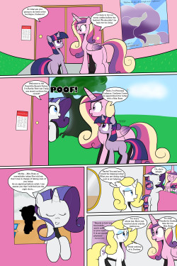 asksailorponies:  COVER | FIRST PAGE | NEXT PAGE  DeviantART/HD Version Here This OC is Rarity’s mother in the story. I’m quite happy with how she came out. She has enough resembling her daughter to have very clear visual family links. And I’m