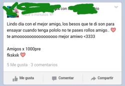 Soyunaenanaenojona:  A-Book-Please:  Futubandera:  Friendzone Nivel Dios :C   Amigos