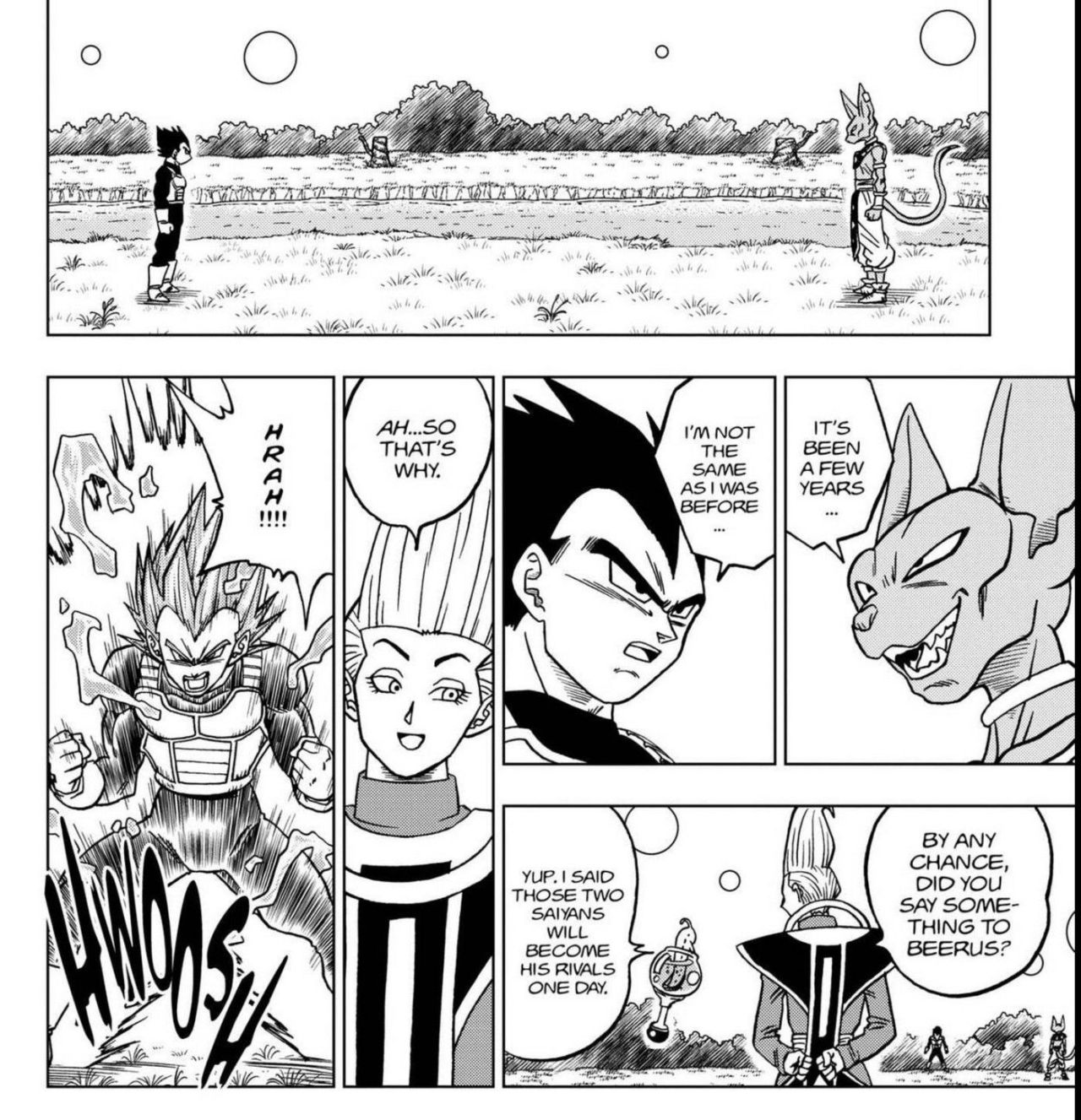 Artwork for new manga chapter looks dope. : r/Dragonballsuper