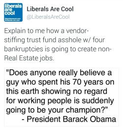 liberalsarecool:  I guess all those jobs