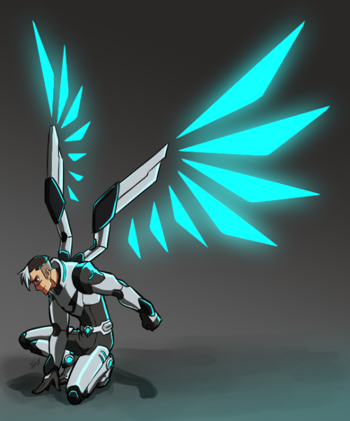 janestrider:Shiro Week, Day 4: Black Bayard I like the theory that it will give him wings <3 