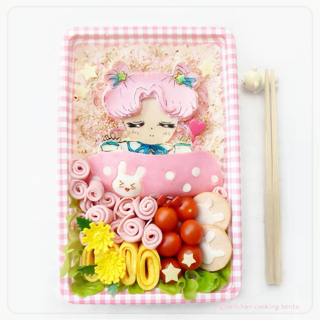sailor-moon-rei:  by   bellchan_cooking_bento 