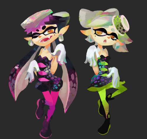 noahberkley:  Splatoon concept art. So cool. so fresh  cant wait <3