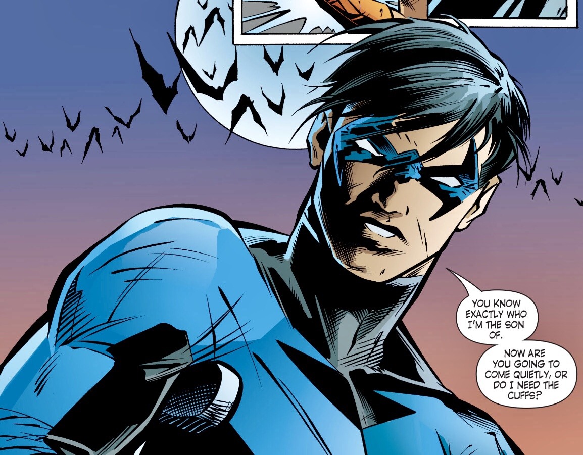 Batman family fanfiction nightwing quiet