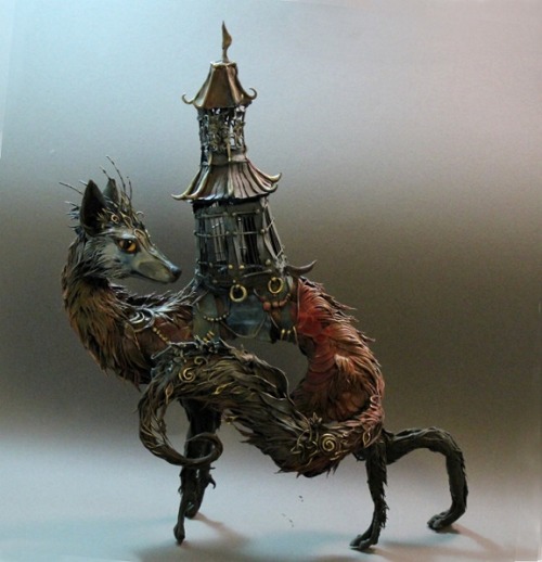 Animal sculptures by Ellen Jewett