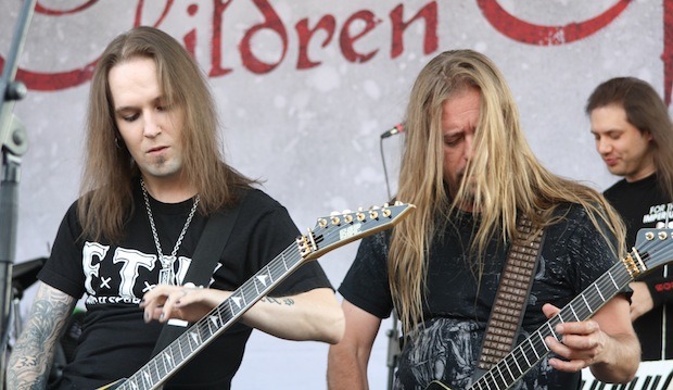 bastardofbodom:  Laiho &amp; Roope  #Mayhem Fest 2013 