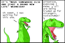 Qwantzfeed:  Did You Know: T-Rex Is Actually Speaking In The Style Of A Newspaper