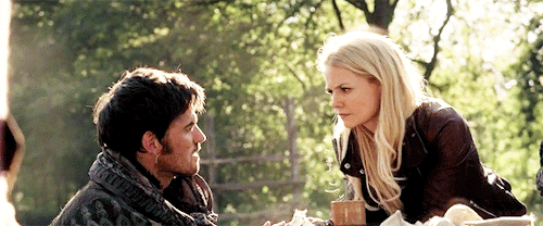 onceuponadaily:Captain Swan - First/Last