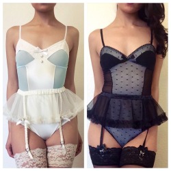 sugarlacelingerie:  Ballerina Sets!! 15%