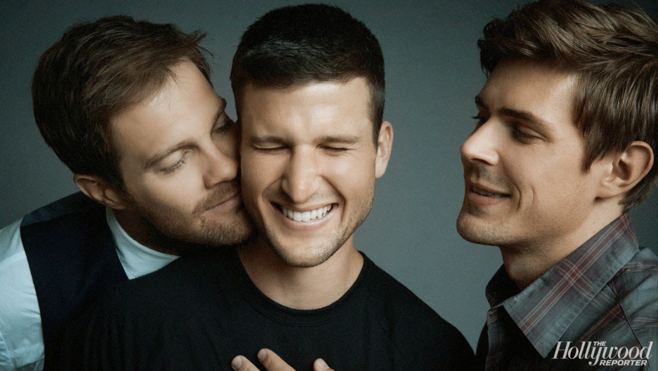 fuckyeahsexymen:    Geoff Stults, Parker Young and Chris Lowell 