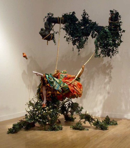 indefenseofart - Yinka Shonibare’s The Swing (2001) –a work that...