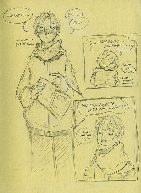 theawesomehero:   So I’ve seen plenty of AUs where Russia comes to America (even