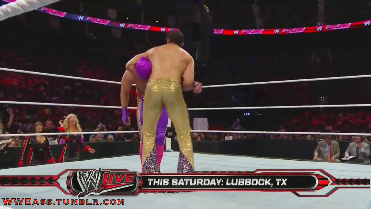 wweass:  WWEass Caps - Monday Night Raw: 07/28/14 Fandango’s pants were riding