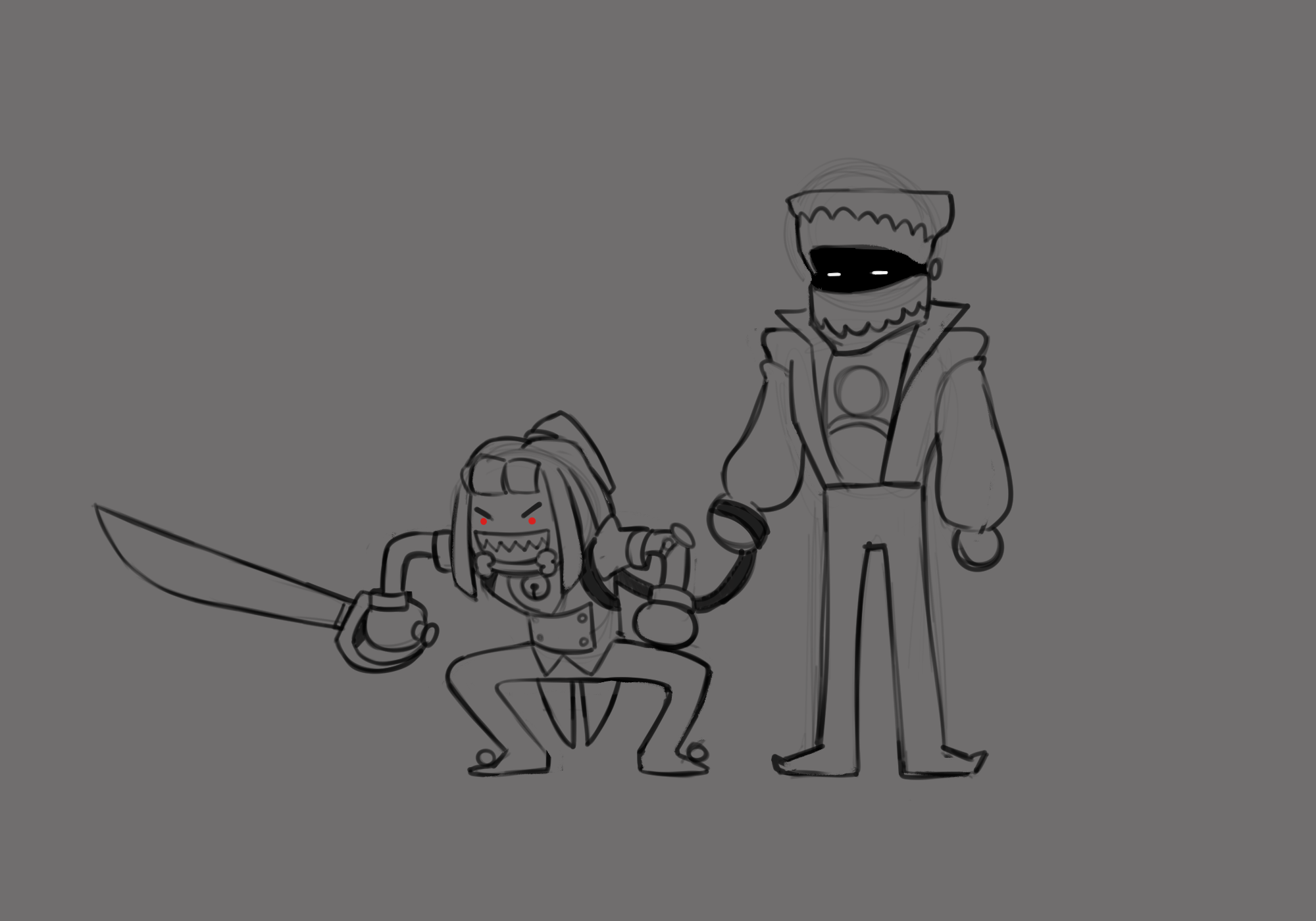 TADC AU creators.... I think we should all unite and draw our AU Pomnis