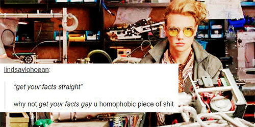 Porn photo stripperbucky:  holtzmann + gay text posts