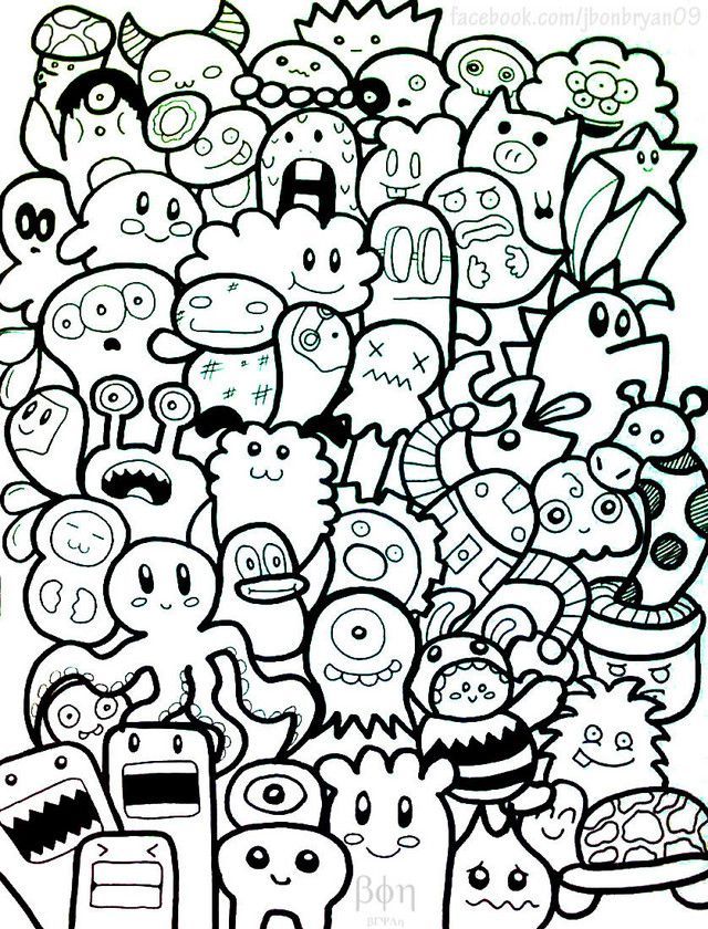 8+ Doodle Drawings, Art Ideas-saigonsouth.com.vn