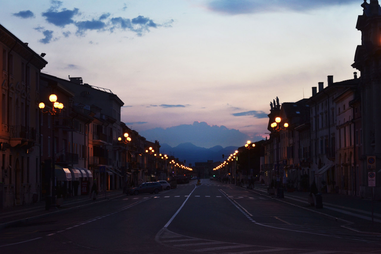 ezekestiel:  i took this in verona the morning after the arctic monkeys concert and