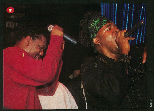 The Source Magazine, Issue #63, December 1994. Coast II Coast. “KRS and Mad Lion tame the concrete j