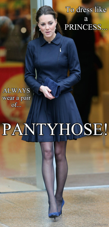 leggysissybritney:  I always do!  I WANT DRESS LIKE A PRINCESS. THE PANTYHOSE FEEL REALLY GOOD