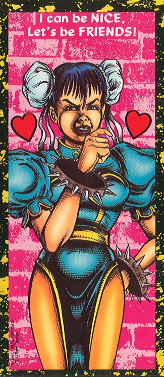 techturd:These were so horrible, I had to post the rest - Street Fighter II Valentines