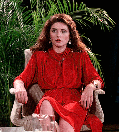 mike-mills:Debbie Harry as Nicki Brand in Videodrome (1983) dir. David Cronenberg