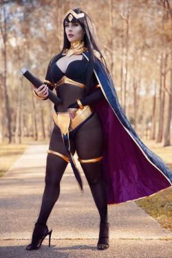 love-cosplaygirls:  Best waifu - SaberCreative as Tharja from Fire Emblem