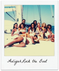 yourtaurussweetheart:  Aaliyah On the set of “Rock the Boat” ~ Credit to: @mindlesskatrina - Follow~ 