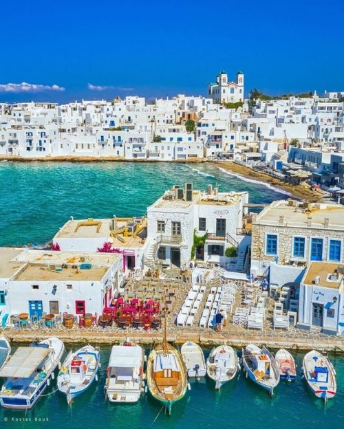 Náousa, Paros, Greece by Kostas Bouk