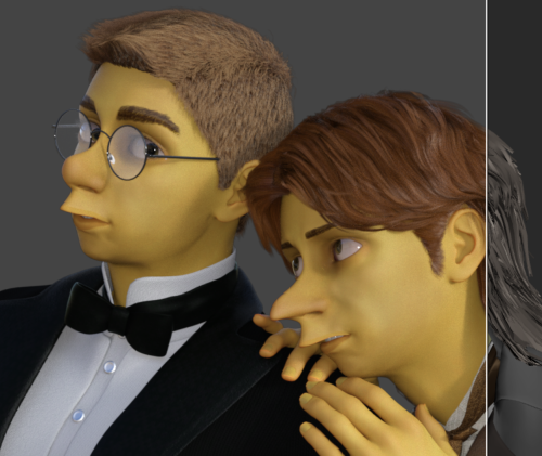 kisselexy: Concerned Burns whispering something to one of the many proto-Smithers..es [viewport scre