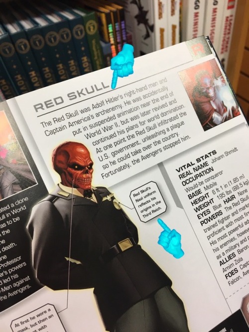 imagine-marvel-12:Proof that Hydra is a bunch of freaking Nazis. In case that wasn’t clear to some p