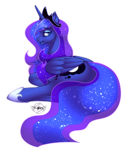 canterclopcaves:  The Princess Of The Moonby F-R95