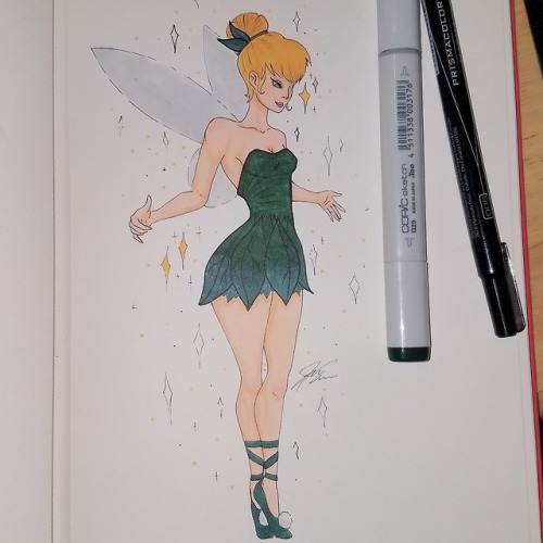 Tinkerbell doodle