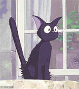akahshi:  20 Day Studio Ghibli Challenge  Day 9 ▶ Favorite Animal: Jiji  