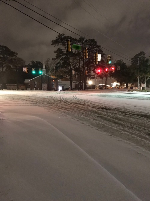 My Long Walk Back When It Snowed In January; Snow Where I Live Is Rare So I Took A Lot Of Pics Due To