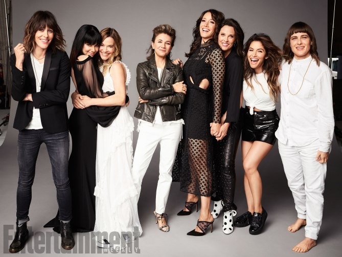 cantcontrolthegay: missdontcare-x:  The L Word: Exclusive Cast Reunion  y'all know