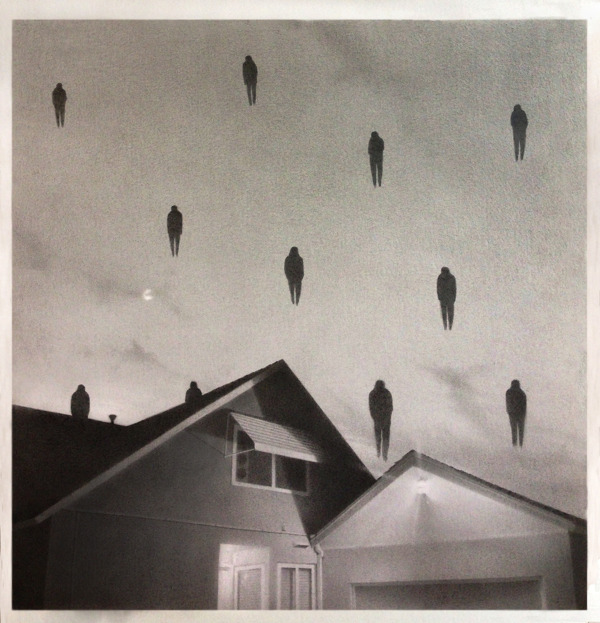 red-lipstick:  Ryan Salge - Bed Spirits, 2013     Drawings: Graphite on Vellum