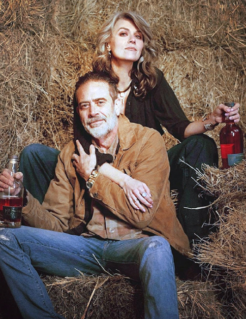 jdmorganz: JEFFREY DEAN MORGAN &amp; HILARIE BURTON MORGANfor  MF Libations (2022)