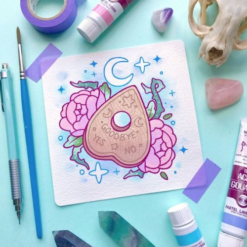 Kawaii Tattoo Flash Inspired Art Prints By missmichellecoffee 