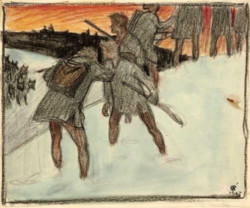 AKSELI GALLEN-KALLELASketch21.5 x 12.7 cm