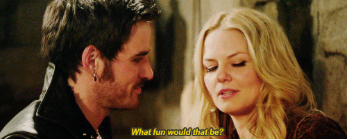 emmasneverland:  shameless flirting 101 presented to you by e. swan & k. jones 